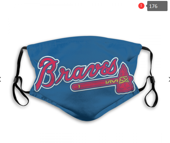 MLB Atlanta Braves #3 Dust mask with filter